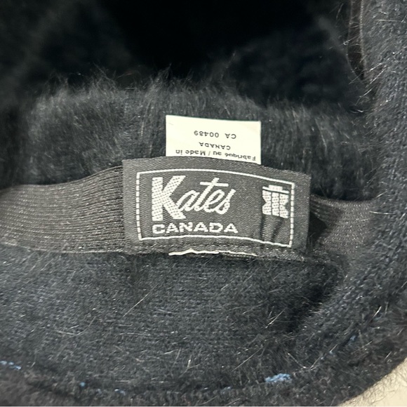 Vintage Black Angora Cloche - Picture 10 of 11